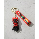 3D PVC Figure Keychain - DC Comics - Chibi Batman And Other DC Characters