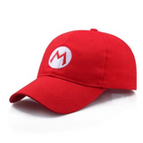 Baseball Cap - Mario - Mario M Red