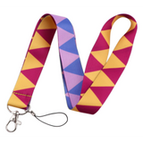 Lanyard - Geometric Triangle Pattern