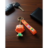 3D PVC Figure Keychain - The Amazing World of Gumball - Darwin With Green Shoes