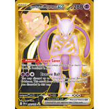 Card Keychain - Pokémon - Team Rocket's Mewtwo ex