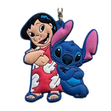 Lilo & Stitch Lilo and Stitch Arms Crossed Keychain PVC keychain