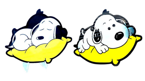 3D Lenticular Sticker - Peanuts - Snoopy