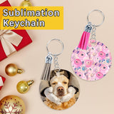 Custom Aluminum Keychain Round 2in Set Of 2