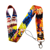 Lanyard - Dragon Ball - Super Saiyan Characters Fire Orange