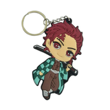 Demon Slayer Tanjiro Kamado with Sword PVC keychain