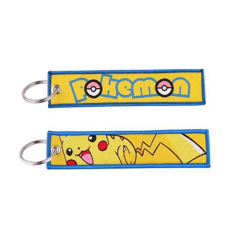 Embroidery Keychain - Pokémon - Pikachu