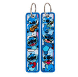 Embroidery Keychain - Lilo & Stitch - Stitch (Poses Collage)