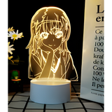 3D LED Night Light - A Certain Scientific Railgun - Misaka Mikoto (2)