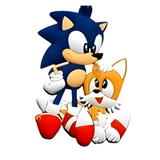 Sonic & Tails PVC keychain