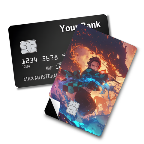 Credit Card Skin Sticker - Demon Slayer - Tanjiro Kamado