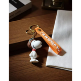 3D PVC Figure Keychain - Peanuts - Snoopy Flying Ace