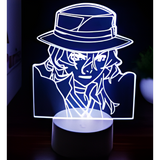 3D LED Night Light - Bungo Stray Dogs - Chuuya Nakahara