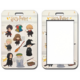 ID Card Badge Holder - Harry Potter - Chibi Harry Potter Characters Collage