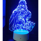 3D LED Night Light - Honkai Impact 3rd - Bronya Zaychik