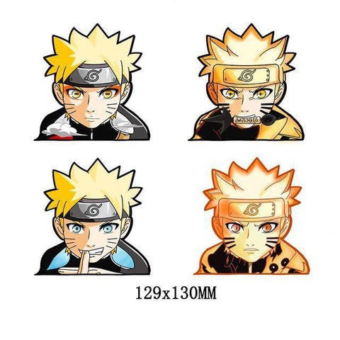 3D Lenticular Sticker - Naruto - Naruto Uzumaki Ninjutsu