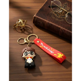 3D PVC Figure Keychain - Harry Potter - Holding Hedwig