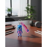 3D PVC Figure Keychain - Sonic the Hedgehog - Sonic In Pink Armor