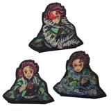 3D Lenticular Sticker - Demon Slayer - Tanjiro Kamado Water Cloak Transformation