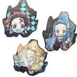 3D Lenticular Sticker - Demon Slayer - Tanjiro Nezuko Zenitsu Chibi Trio
