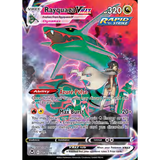 Card Keychain - Pokémon - Rayquaza VMAX Trainer Gallery, features Zinnia