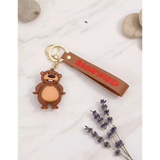 3D PVC Figure Keychain - La Granja - Oso Beto Smiling