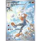 Card Keychain - Pokémon - Raboot Stage 1 Shiny Rare