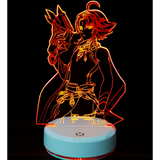 3D LED Night Light - Genshin Impact - Xiao (3)