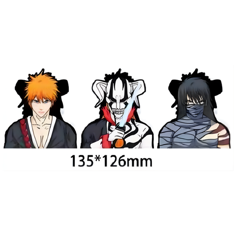 3D Lenticular Sticker - Bleach - Ichigo Kurosaki & Hollow Form with Sword