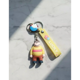 3D PVC Figure Keychain - Doraemon - Gian Classic Outfit