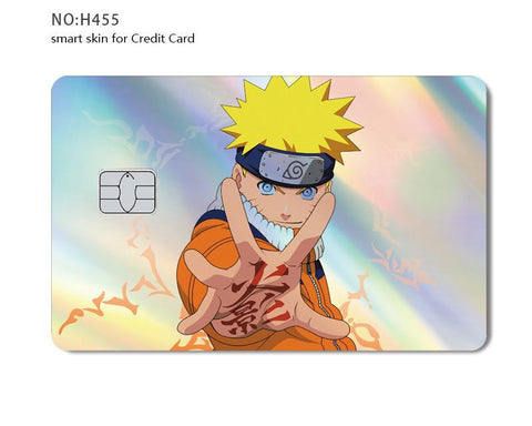 Credit Card Skin Sticker - Naruto Holographic