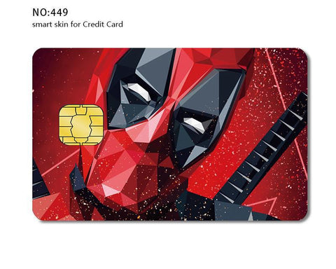 Credit Card Skin Sticker - Deadpool