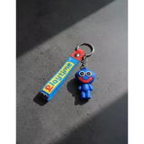 3D PVC Figure Keychain - Poppy Playtime - Chibi Huggy Wuggy Variant 2