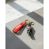 3D PVC Figure Keychain - DC Comics - Catwoman Goggles Catsuit