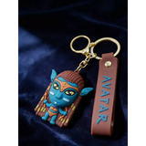 3D PVC Figure Keychain - Avatar - Neytiri Chibi Holding Arrow