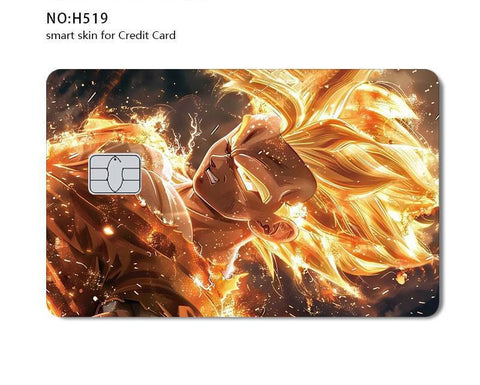 Credit Card Skin Sticker - Dragon Ball Holographic