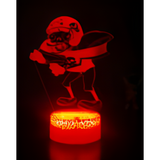 3D LED Night Light - Plants vs. Zombies - Football Zombie