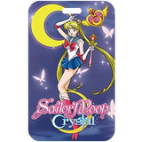 ID Card Badge Holder - Sailor Moon - Crystal With Moon And Butterflies