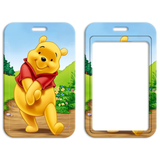 ID Card Badge Holder - Winnie the Pooh - Walking on Path