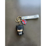 3D PVC Figure Keychain - Batman - Chibi Classic Suit Variant 2