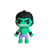 3D PVC Figure Keychain - Marvel - Chibi Hulk Angry Variant 3