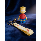 3D PVC Figure Keychain - The Simpsons - Bart Simpson Standing Variant 2