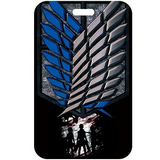 ID Card Badge Holder - Attack on Titan - Wings of Freedom logo and characters