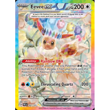 Card Keychain - Pokémon - Eevee ex Tera Type Secret Rare Full Art