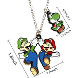Necklace Set - Super Mario - Mario Luigi & Yoshi