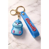 3D PVC Figure Keychain - Ferdinando - Lupe Sitting Smiling