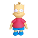 3D PVC Figure Keychain - The Simpsons - Bart Simpson Standing