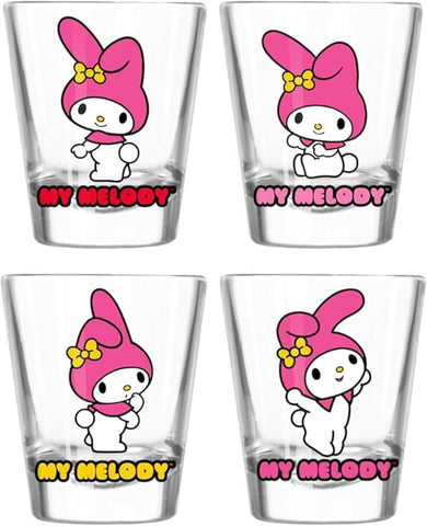 Sanrio Mini Glass Set – 1.5oz (Toynk Exclusive) - My Melody