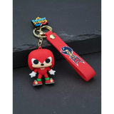 3D PVC Figure Keychain - Sonic the Hedgehog - Chibi Knuckles Standing