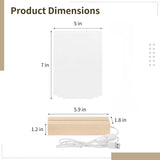 Custom LED Acrylic Photo Frame